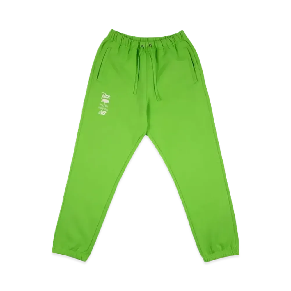 Patta × New Balance Family Jogging Pants "Fluoro Green"