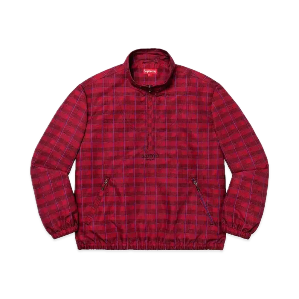 Supreme Track Half Zip Pullover "Red"