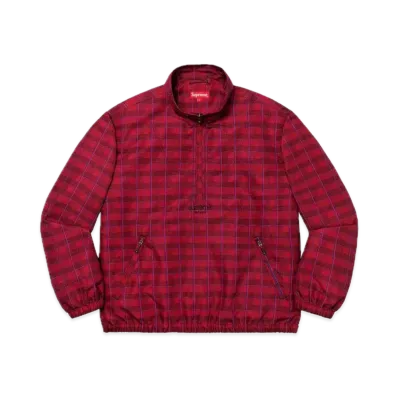 Supreme Track Half Zip Pullover "Red"