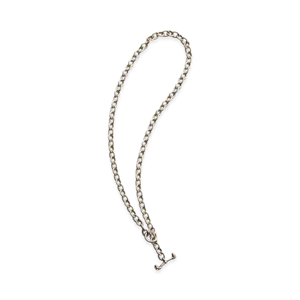 NICENESS W.Drew Sterling Silver Chain Necklace – Bold "Silver"