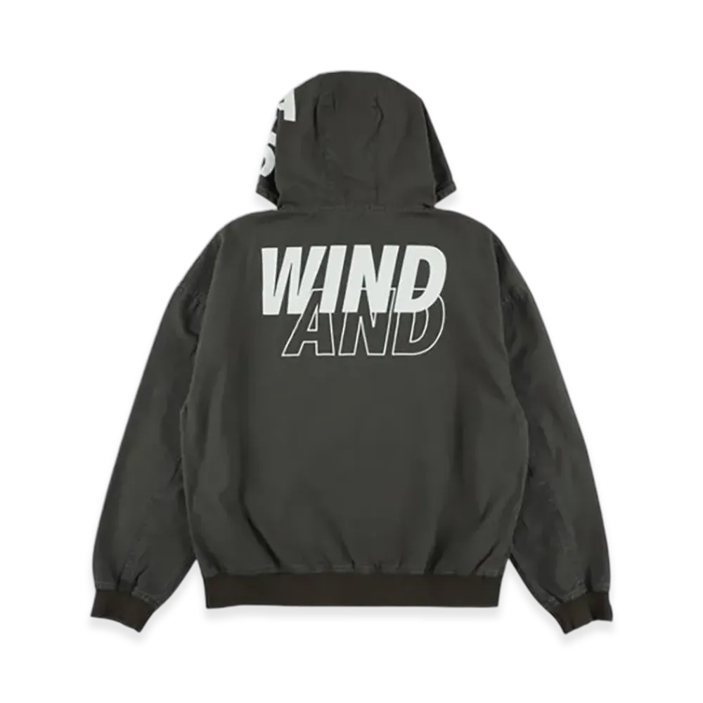 WIND AND SEA x SMOOTHY Duck Jacket "Black"
