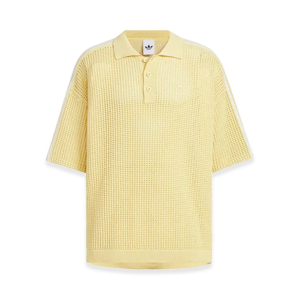 adidas Loose Fit Polo Shirt "Yellow"