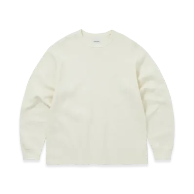 thisisneverthat Waffle L/S Tee "Ivory"