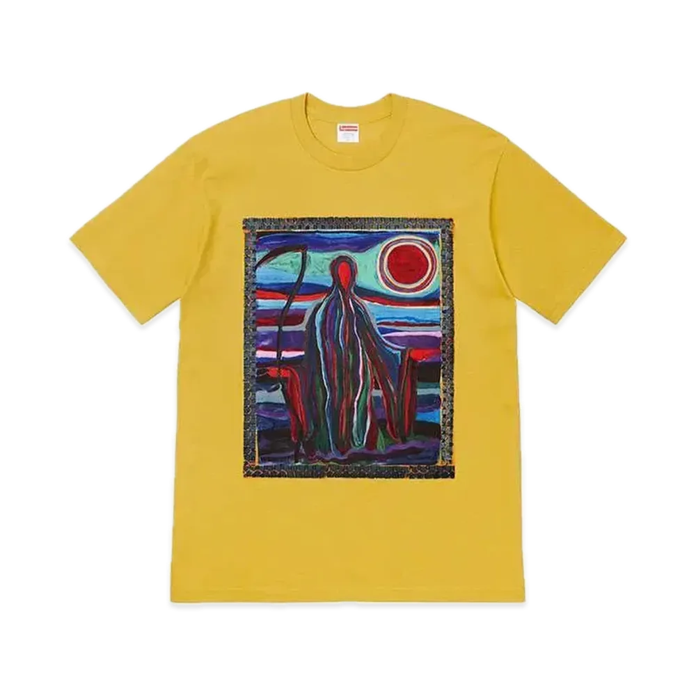シュプリーム リーパー Tシャツ "アシッド イエロー"
