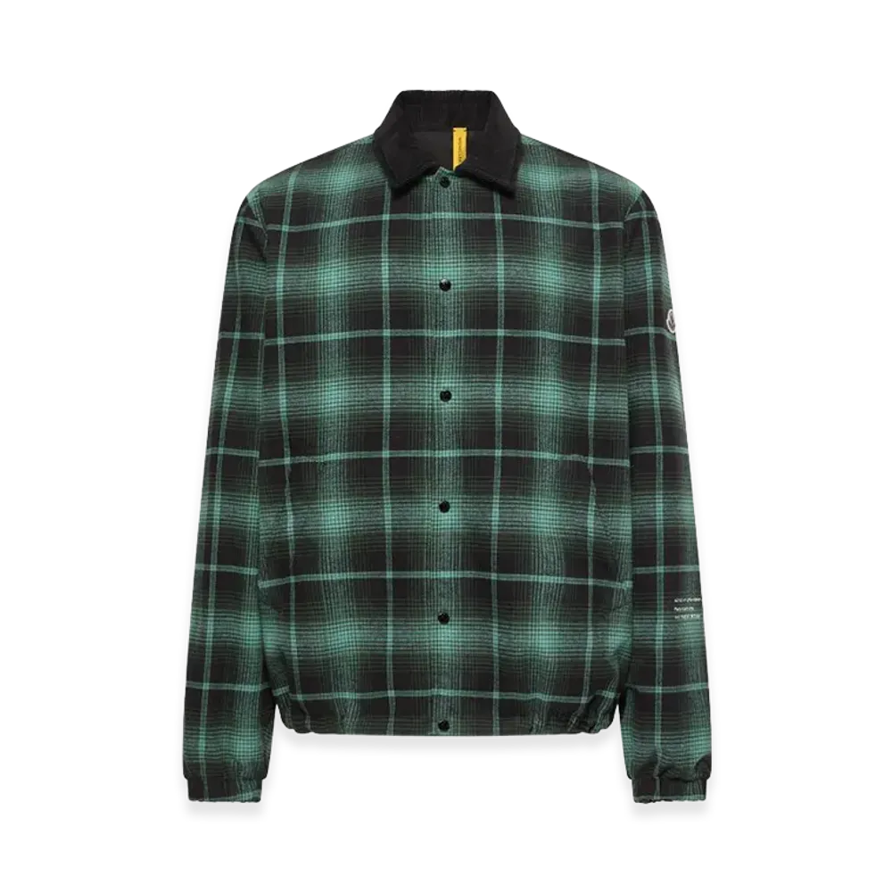 MONCLER x FRAGMENT Ryuha Shirt Jacket "Black/Green"