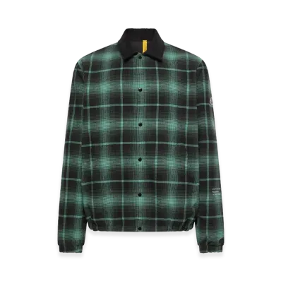 MONCLER x FRAGMENT Ryuha Shirt Jacket "Black/Green"