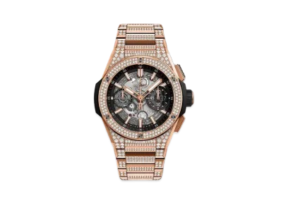 HUBLOT Big Bang Integral King Gold Pave 42mm