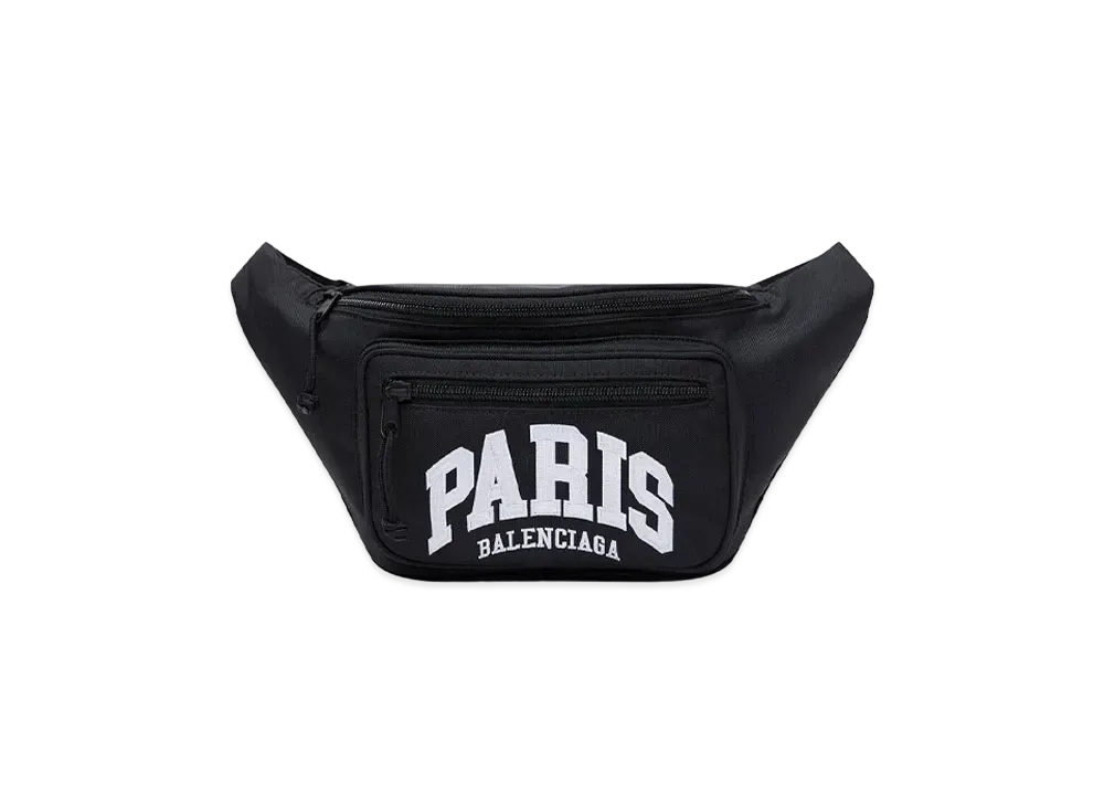 BALENCIAGA Cities Paris Explorer Beltpack "Black"