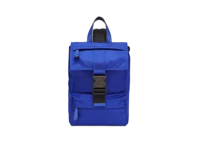 FENDI Ness Back Pack Small Nylon Backpack "Blue"