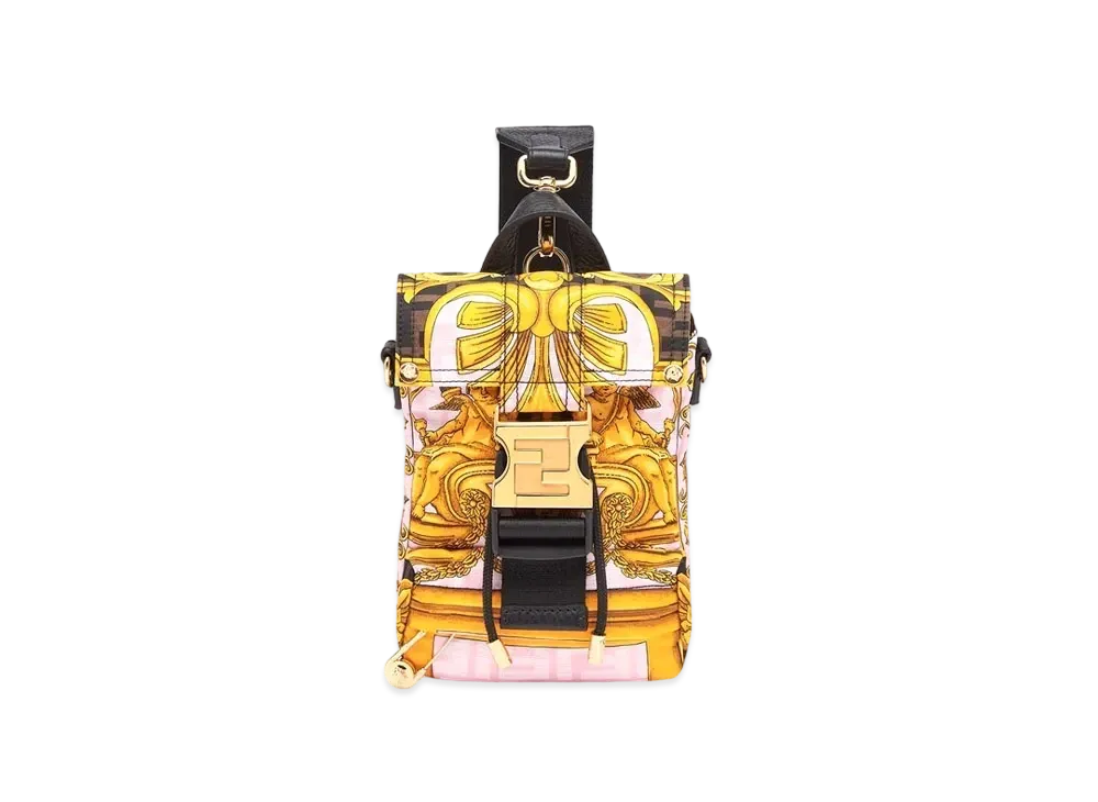 FENDI x Versace Fendace FF Print Nylon Backpack "Multicolor"