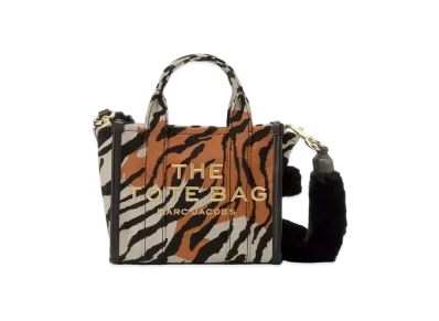 MARC JACOBS The Year Of The Tiger Mini Jacquard Tote Bag "Beige Multi"