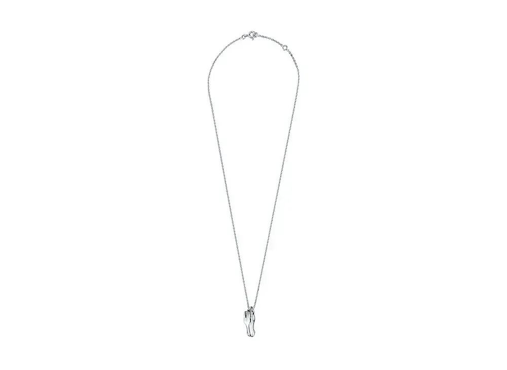 Hermes Galop Hermes Pendant PM "Silver"