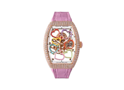 FRANCK MULLER Vanguard Lady Skeleton Heart Diamond