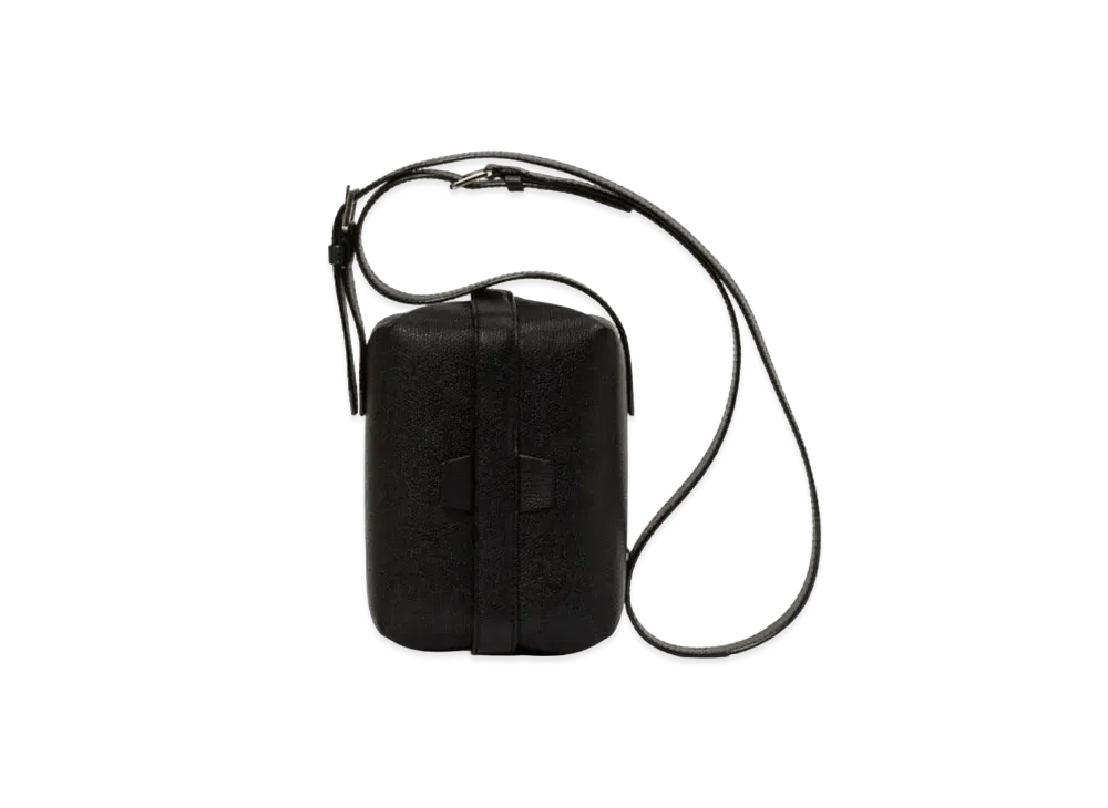 Valextra Trick Track Crossbody "Black"