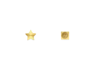GUCCI Icon 18K Asymmetric Earrings