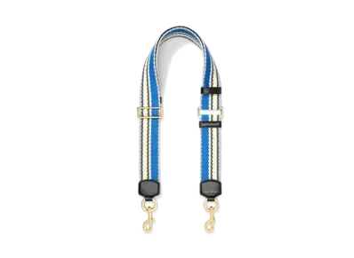 Marc Jacobs The Woven Webbing Strap "New Dazzling Blue Multi"