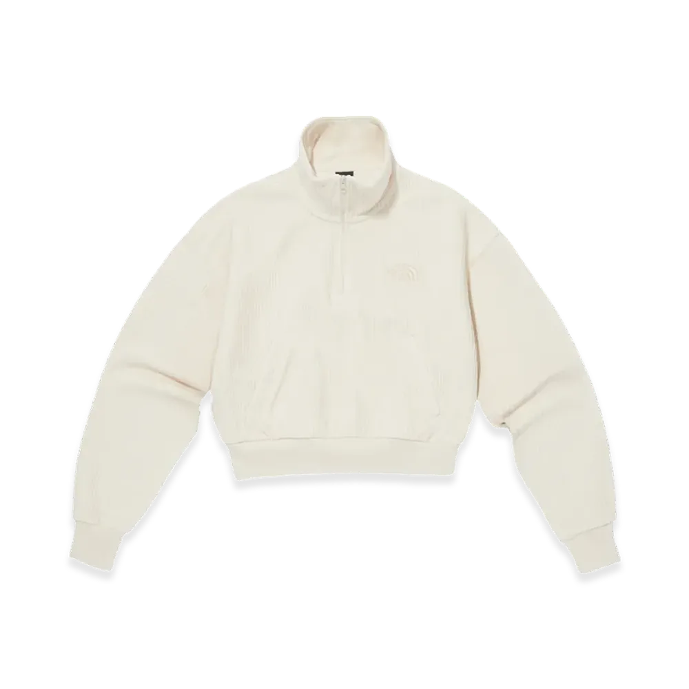 The North Face Swift Velour Half Zip (W) "Cream"