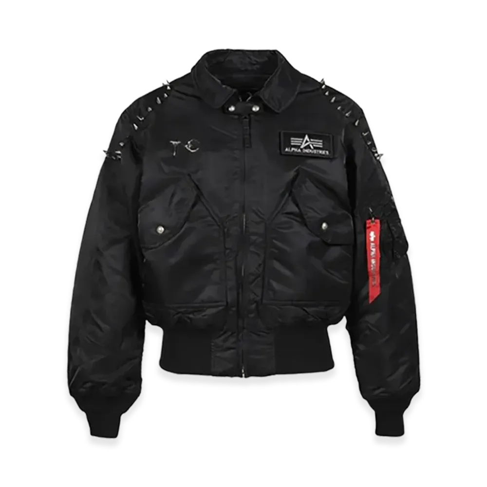 THUG CLUB x Alpha Industries AI CWU 45/P Flight Jacket "Spike Version" "Black"