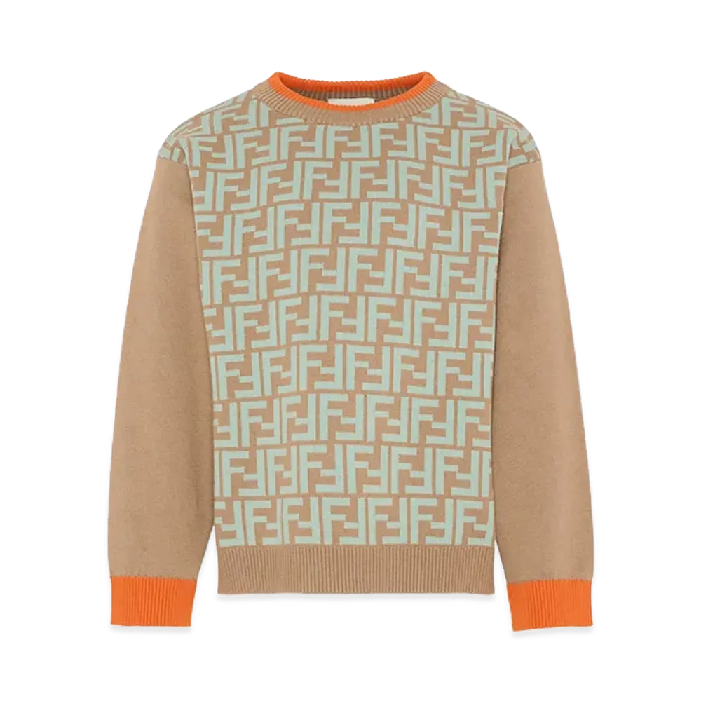 FENDI Kids Sweaters "Multicolor"