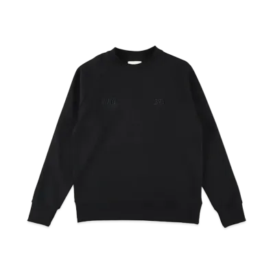 WIND AND SEA WDS-ES Tech Fleece Raglan Basic Crew Neck "Black Basic"