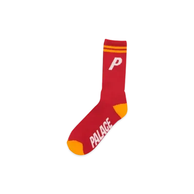 PALACE P Sock "Red"