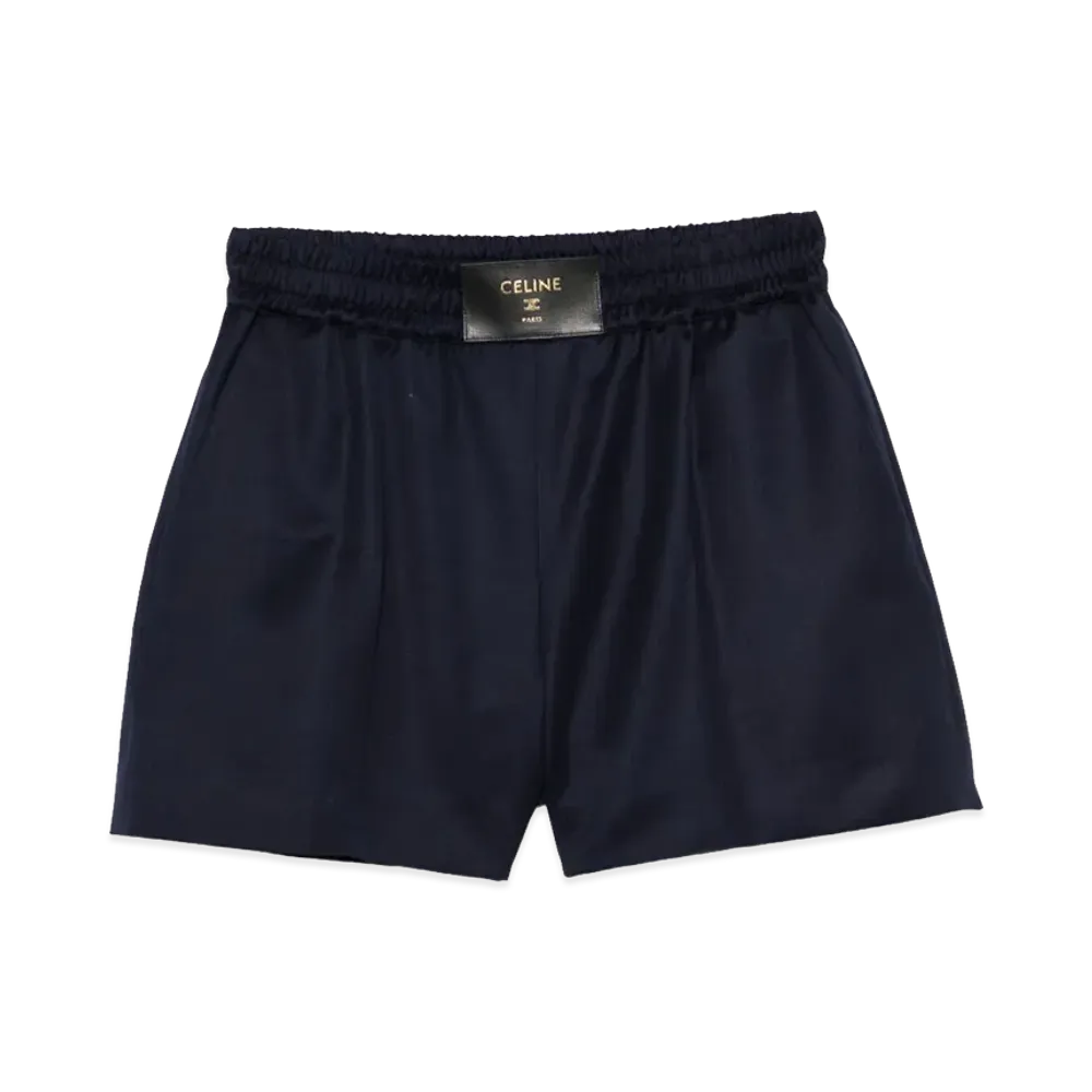 CELINE Women's Capsule Shorts "Navy"