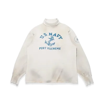 BOW WOW USN Seebees Turtleneck LS Aging "White"