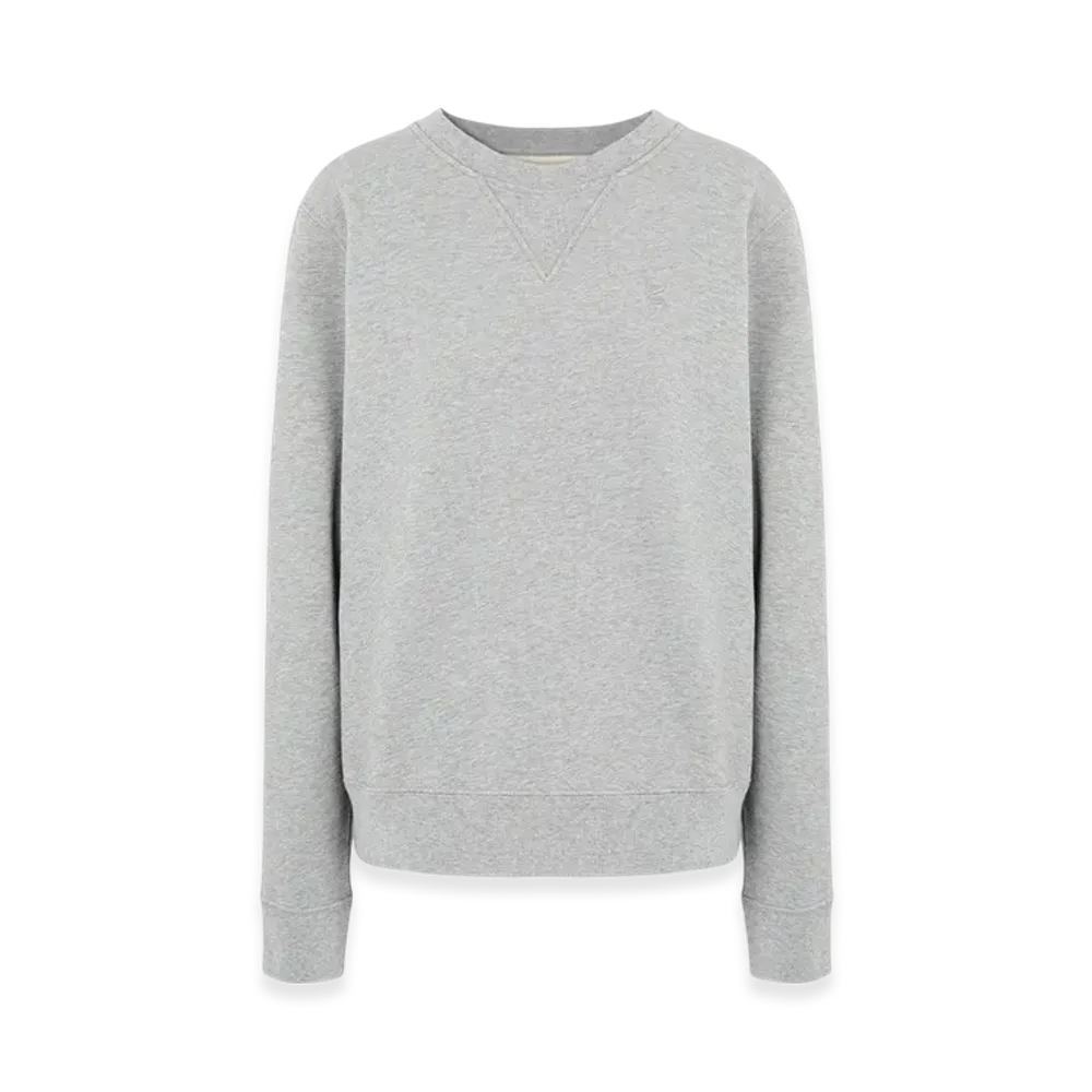 Maison Margiela Women's M Logo Embroidered Sweatshirt "Grey"