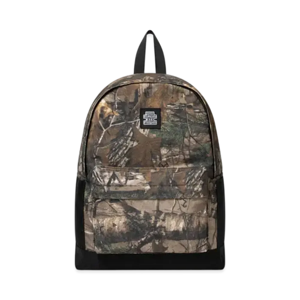 Blackeyepatch Og Label Patched Realtree Backpack "Brown"