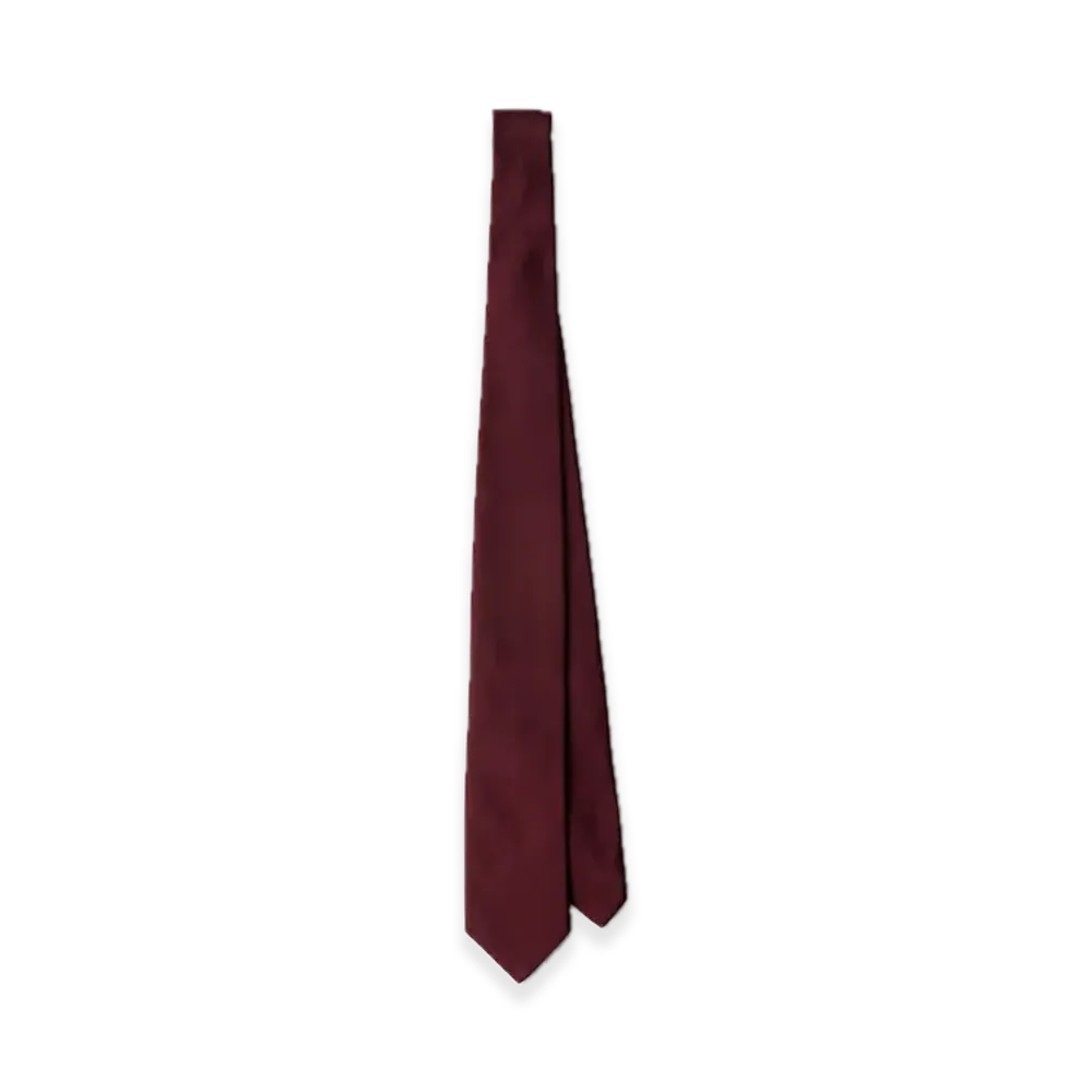 PRADA Satin Tie "Bordeaux"
