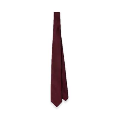 PRADA Satin Tie "Bordeaux"