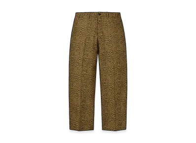 Supreme Leopard Wool Trouser "Tan"