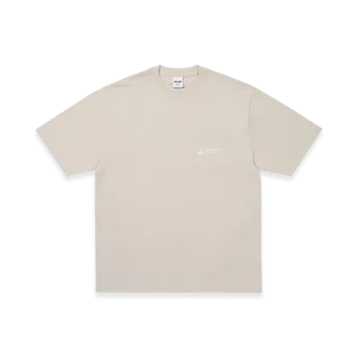 PALACE Shop Locator Pocket T-Shirt "Stoney Grey"