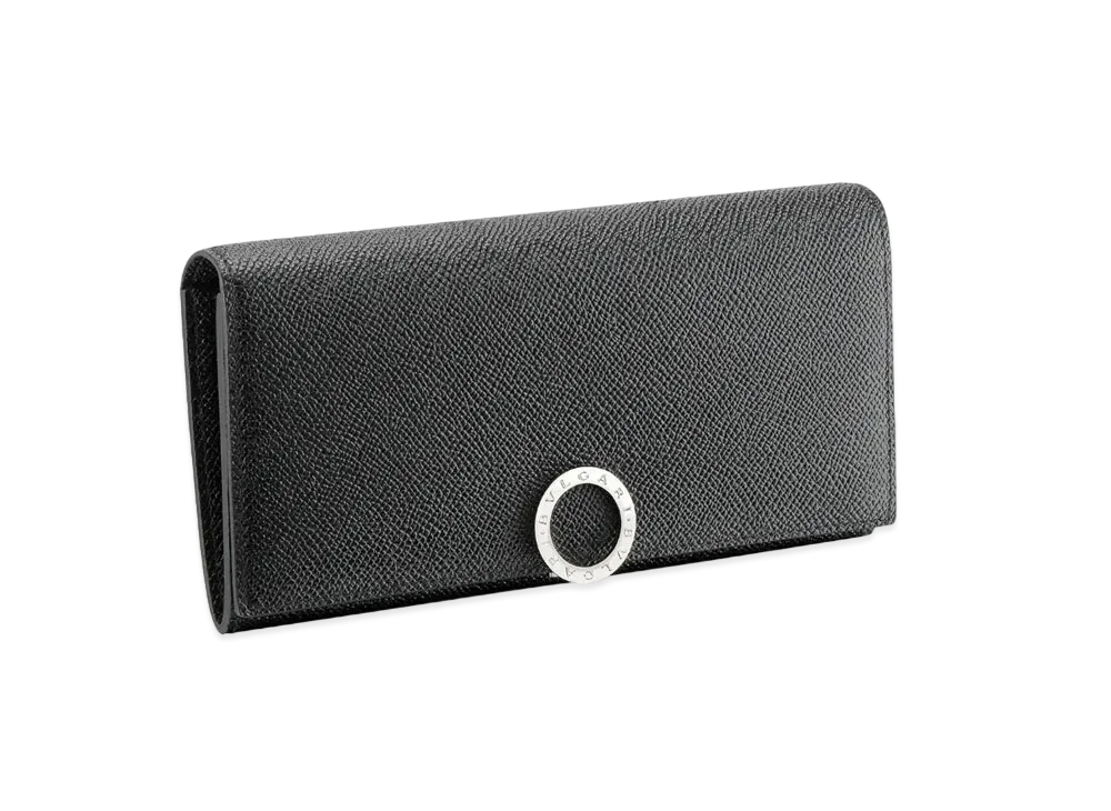 BVLGARI Clip Large Wallet "Black"