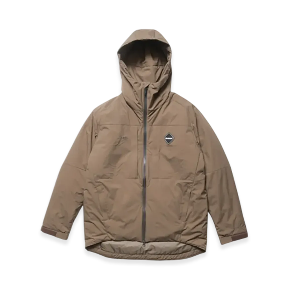 F.C.Real Bristol Insulation Hooded Jacket "Mocha"