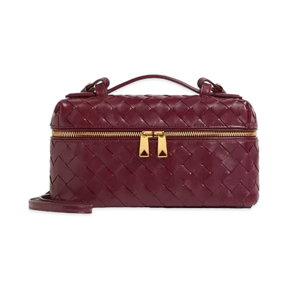 Bottega Veneta Bang Bang Vanity Case "Barolo"