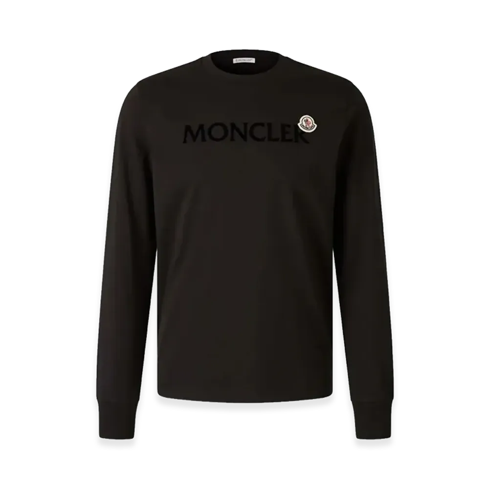 MONCLER Long Sleeve T-Shirt "Black"