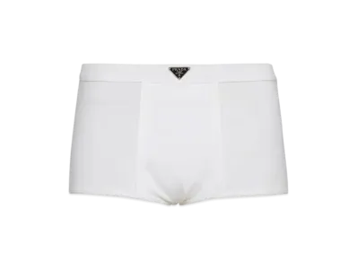 PRADA Women's Jersey Shorts "White"