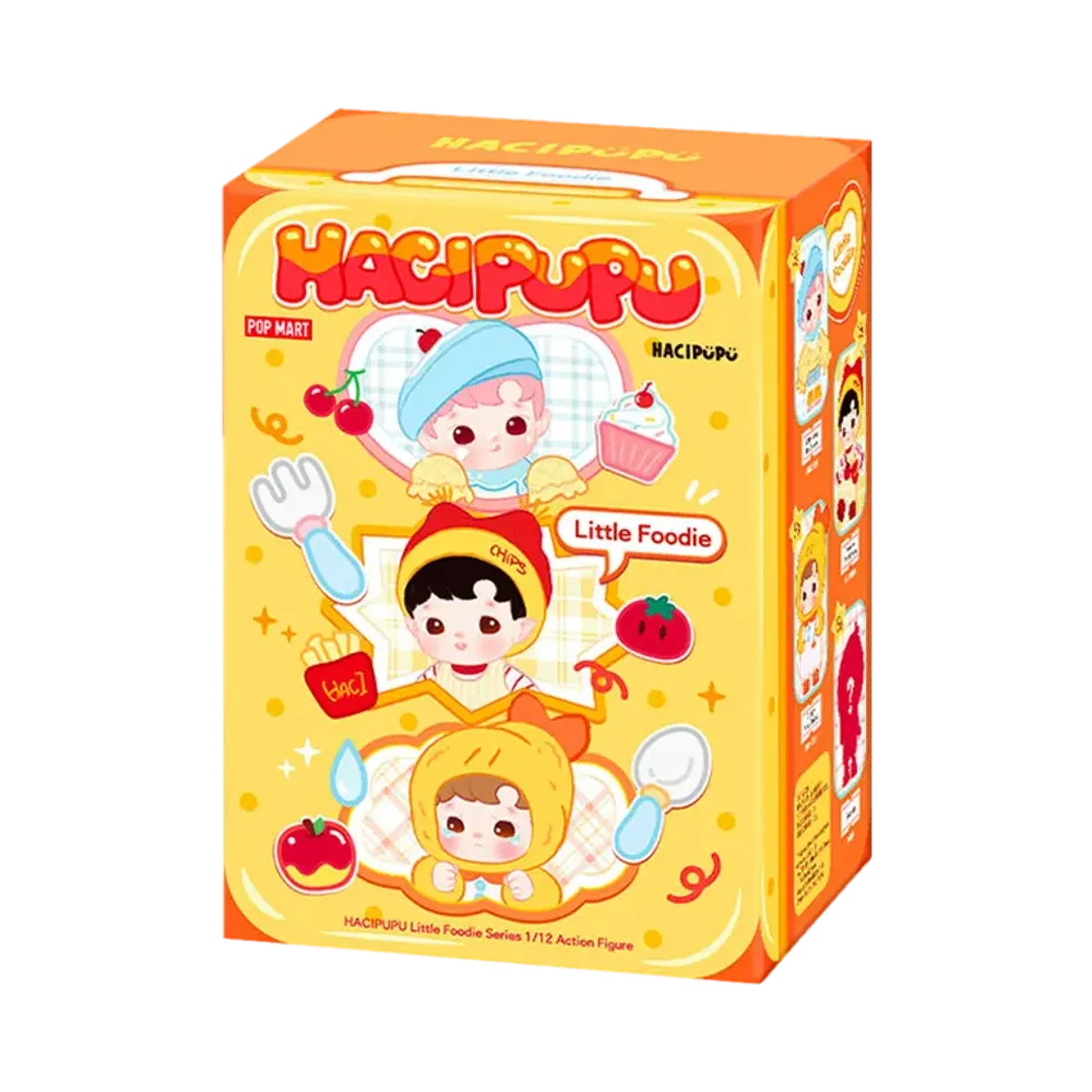 POP MART "BJD" HACIPUPU Little Foodie Series 1/12 Action Figure [Piece]