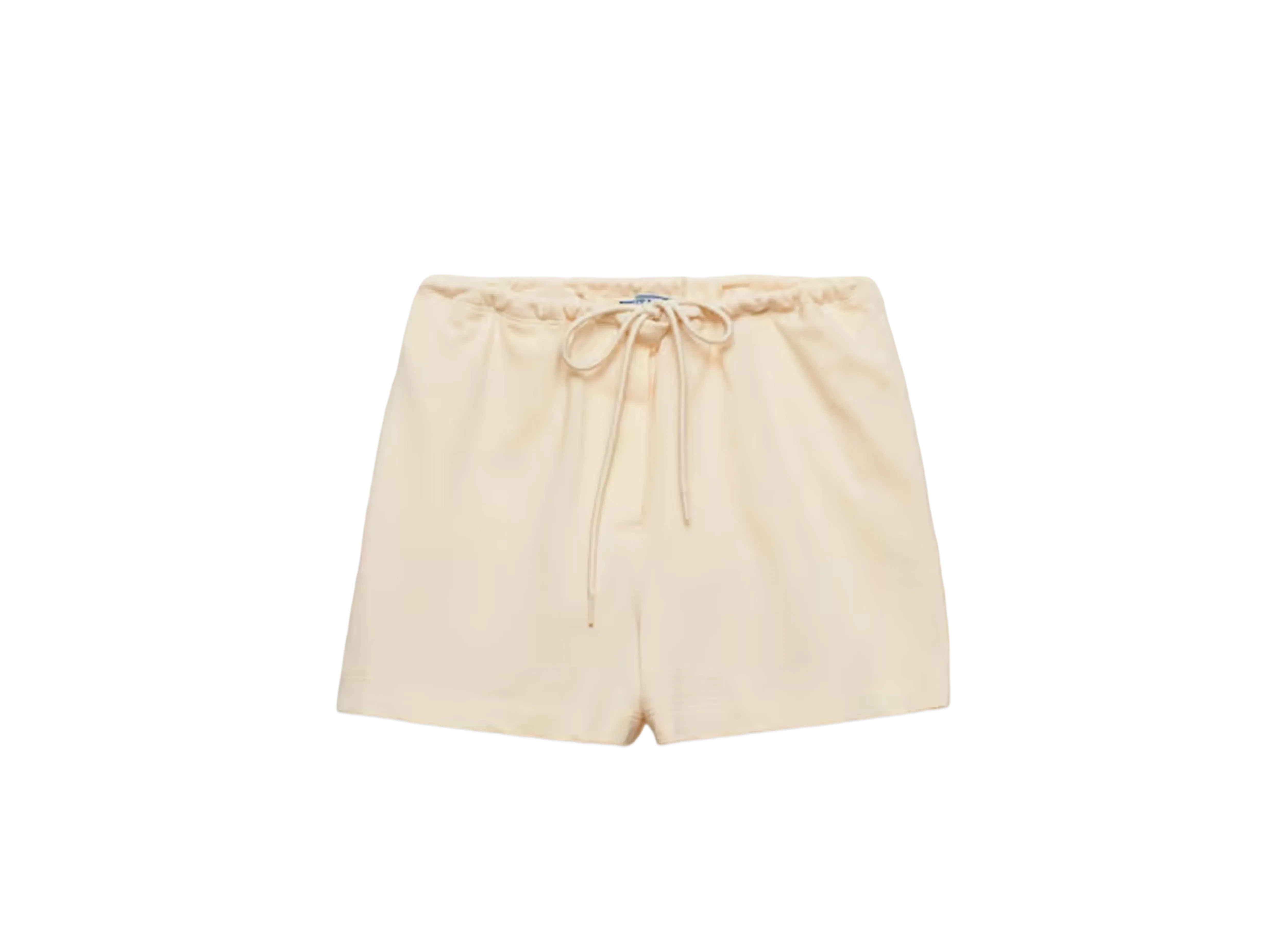 PRADA Women's Pique Shorts "Vanilla"