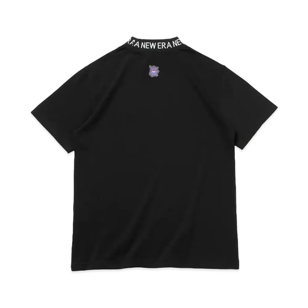 NEW ERA x Pokemon Golf Short Sleeve Mid Neck Performance Tee Gengar "Black"