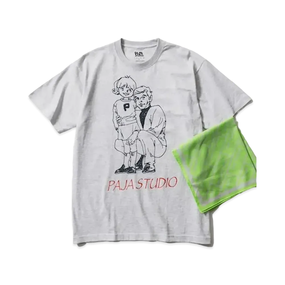 PAJA STUDIO x MIN-NANO T-Shirt "Grey"