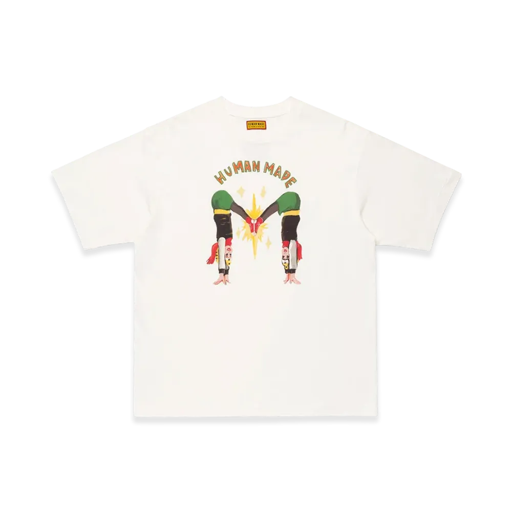 HUMAN MADE Keiko Sootome T-Shirt Side B "White" 