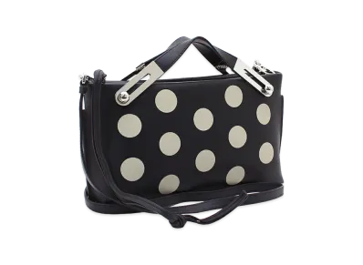 LOEWE Women's Handbag (with shoulder strap) Missy Dot Small "Black/Greige"