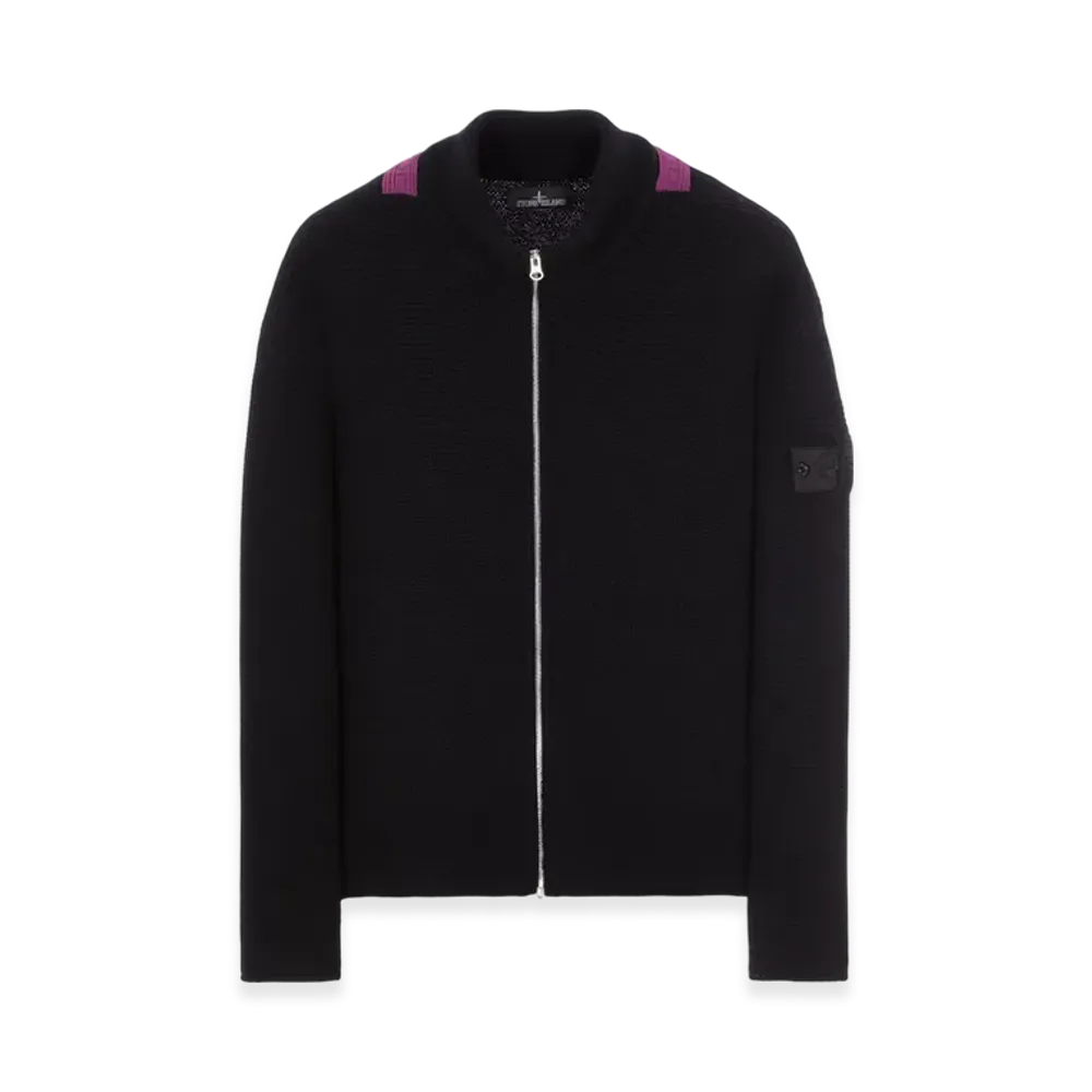 Stone Island Shadow Project 5142U Track Jacket Knit Chapter 2 - 22FW "Black"
