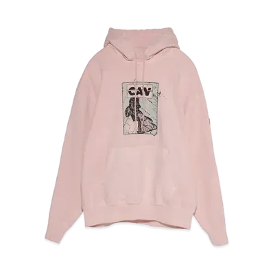 Cav Empt (C.E) EMPT PANEL HEAVY HOODY "Pink"