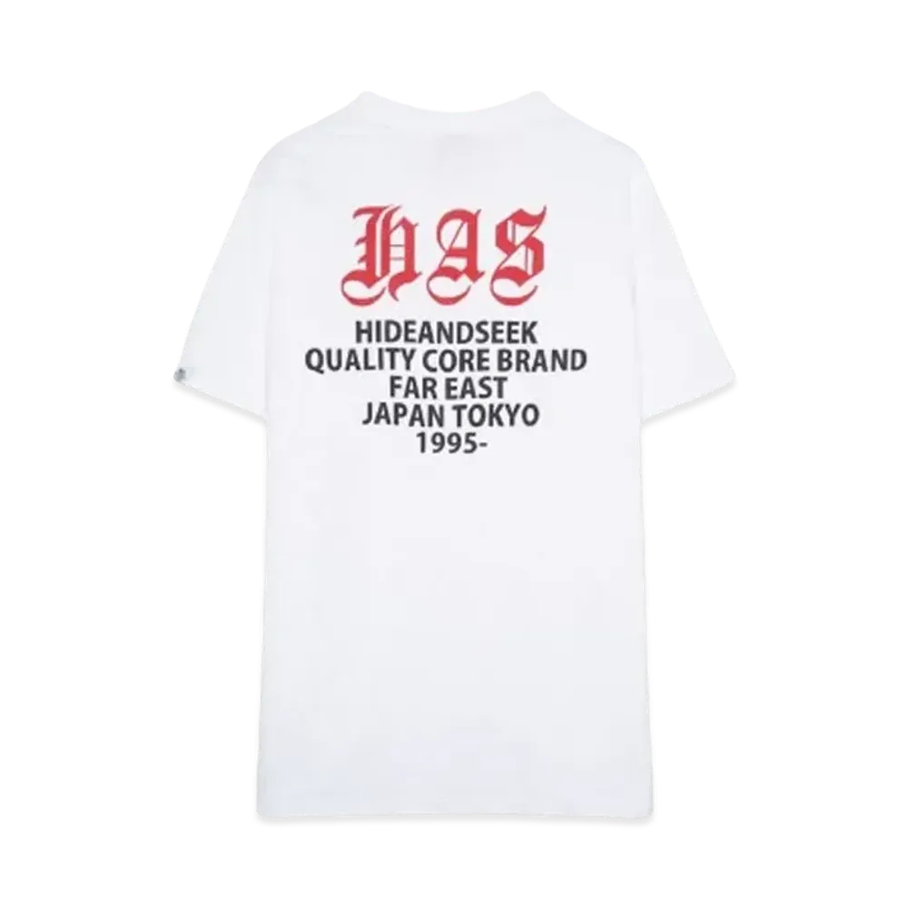 Hide and Seek HAS S/S Tee(24aw) "WHITE"