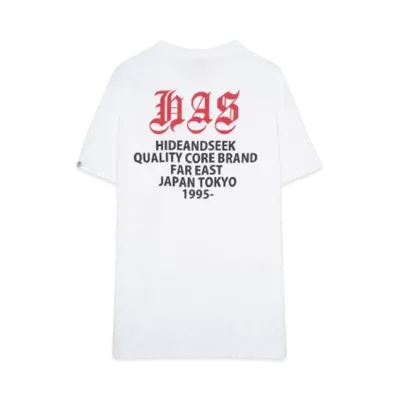 Hide and Seek HAS S/S Tee(24aw) "WHITE"
