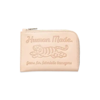 HUMAN MADE LEATHER WALLET "Beige"