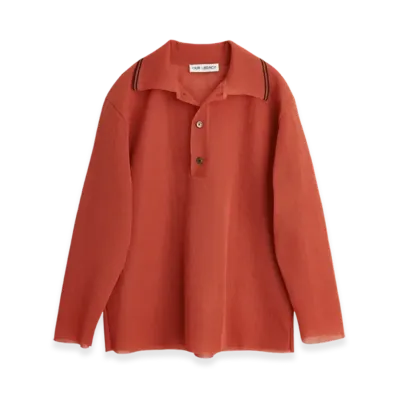 OUR LEGACY Big Piquet "Crimson Red"